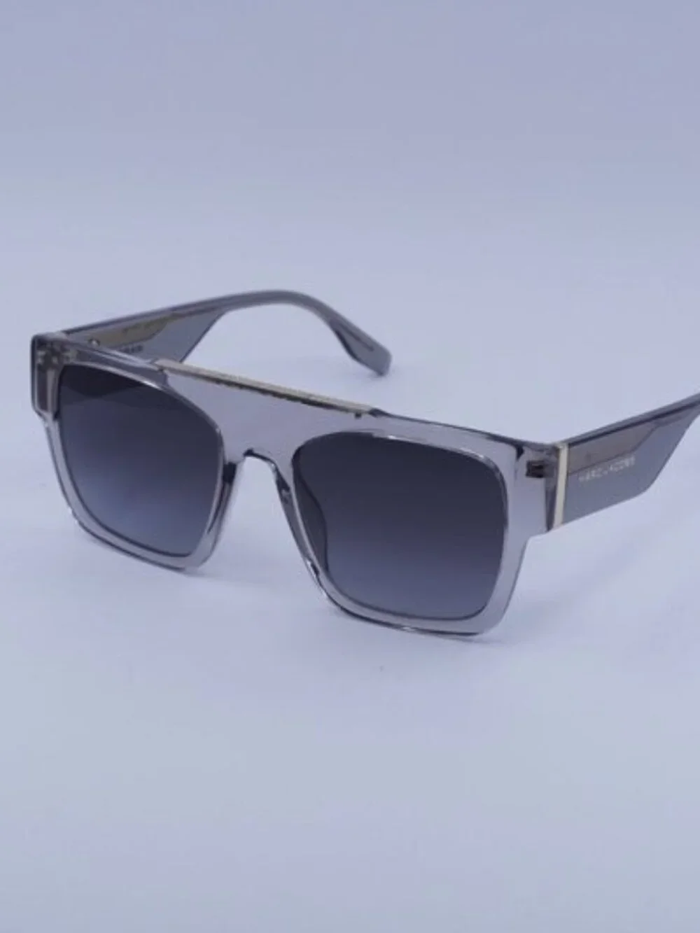 Marc Jacobs MARC 757/S 0KB7 9O Sunglasses Grey Square Frame, Grey Lenses